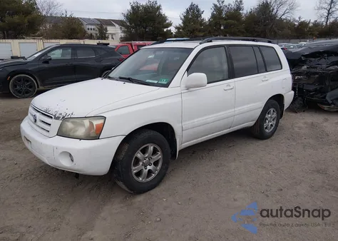 2006 Toyota Highlander V6 from USA, damaged, VIN JTEEP21A260143363